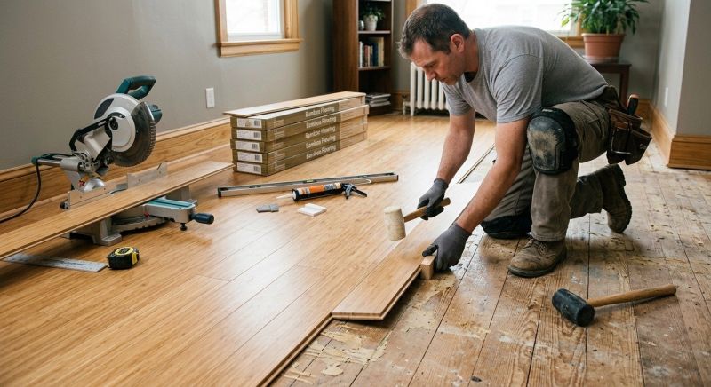 Bamboo Flooring Installation in Lancaster County, PA