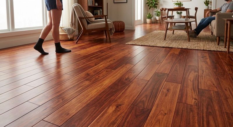 Cherry Floor Installation in Quarryville, PA