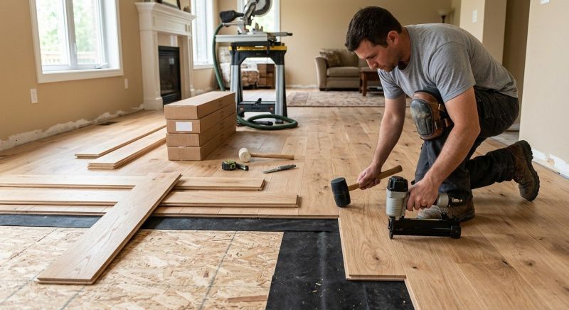 Hardwood Floor Installation in Conestoga, PA