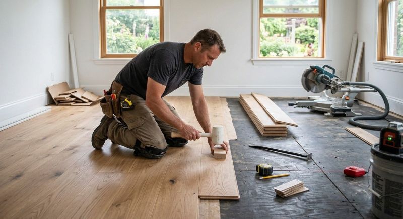 Hardwood Floor Installation in Holtwood, PA