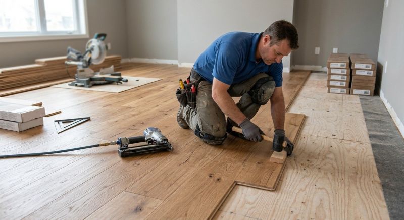 Hardwood Floor Installation in Mount Joy, PA