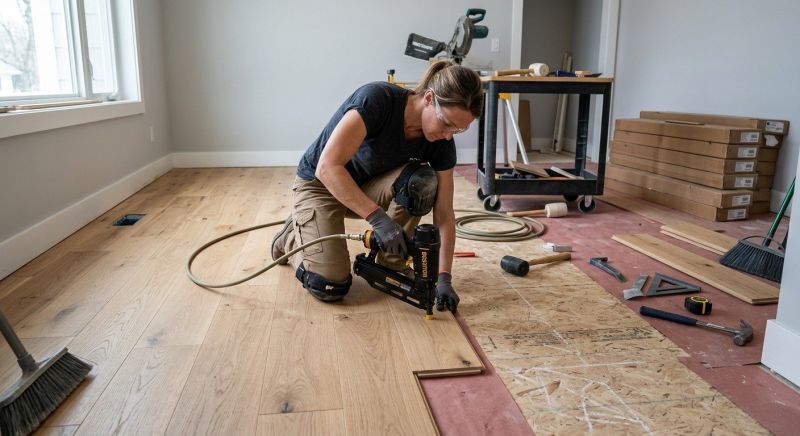 Hardwood Floor Installation in Palmyra, PA