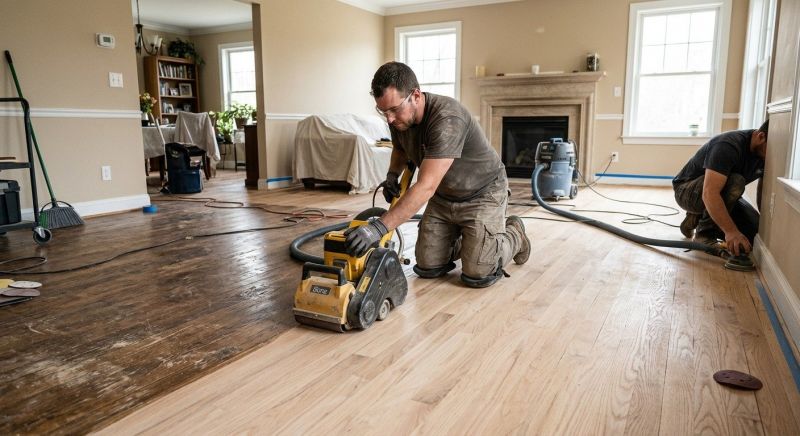Hardwood Floor Renovation in Lancaster County, PA