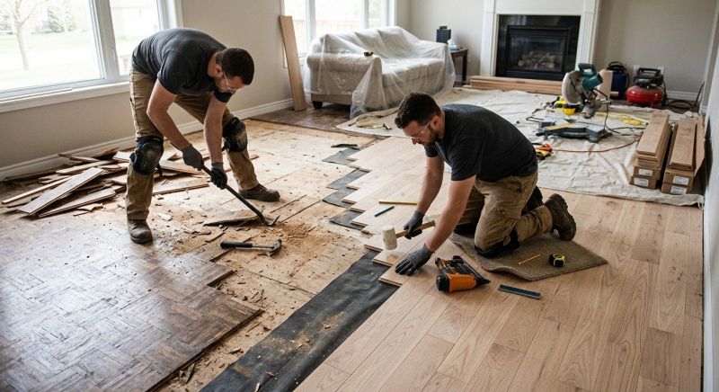 Hardwood Replacement in Delta, PA