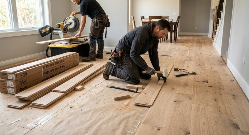 Oak Floor Installation in Delta, PA