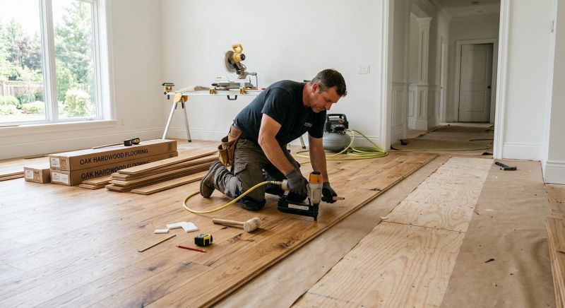 Oak Floor Installation in Lebanon County, PA
