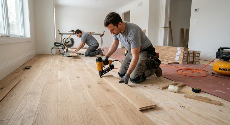 Wood Floor Replacement in Brogue, PA