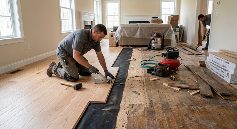 Wood Floor Replacement in Dover, PA